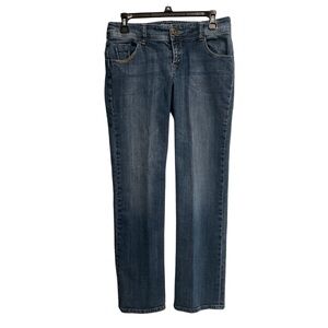 Z Cavaricci Women’s Jeans Mid Rise Blue Straight Leg‎